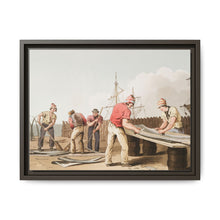 Illustration of whalebone scrapers from The Costume of Yorkshire (1814) by George Walker - NOMADEN ART GALLERY