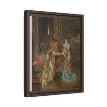 The Visit (c. 1870) by Alfred Stevens: A Glimpse into 19th-Century Elegance