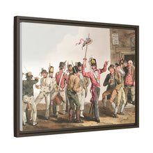 Illustration of thirty-third regiment from The Costume of Yorkshire (1814) by George Walker