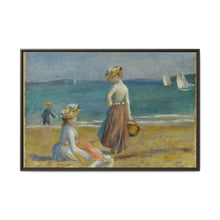 Figures on the Beach (1890) by Pierre-Auguste Renoir - NOMADEN ART GALLERY