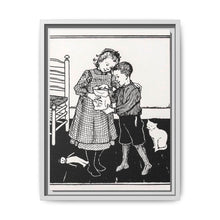 A boy and a girl by Julie de Graag - NOMADEN ART GALLERY
