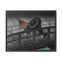 Rain on Izumi Bridge (1927) print in high resolution by Hiroaki Takahashi - NOMADEN ART GALLERY
