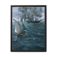 The Battle of the Kearsarge and the Alabama by Édouard Manet - NOMADEN ART GALLERY