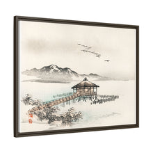 Cottage by the sea by Kōno Bairei (1844-1895)