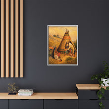 A Native American medicine man