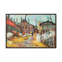 The Factory (1887) by Vincent Van Gogh - Timeless Wall Art Canvas - NOMADEN ART GALLERY