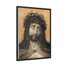 Christ as the Man of Sorrows. Colour lithograph by N.J. Strixner, 1818, after Q. Matsys.