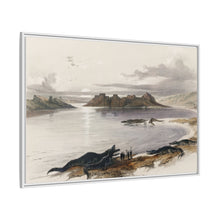 Wady Dabod (Wadi Dabod) Nubia illustration by David Roberts (1796–1864)