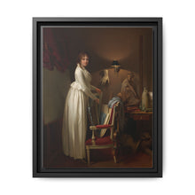 The Artist's Wife in His Studio (c. 1795–99) by Louis Léopold Boilly - NOMADEN ART GALLERY