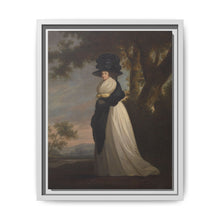 Portrait of a Lady Wearing an Elaborate Hat (1785-90) by British - NOMADEN ART GALLERY