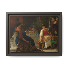 Preparations for the Festivities (The Floral Wreath) (1866) by Sir Lawrence Alma Tadema - NOMADEN ART GALLERY