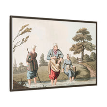 Illustration of leech finders from The Costume of Yorkshire (1814) by George Walker