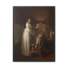 The Artist's Wife in His Studio (c. 1795–99) by Louis Léopold Boilly - NOMADEN ART GALLERY
