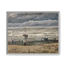 Vincent van Gogh's Beach at Scheveningen in Stormy Weather (1882) - NOMADEN ART GALLERY