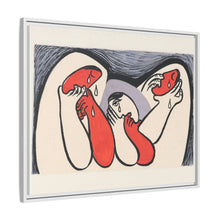 Crying women (1938), abstract painting by Mikulas Galanda