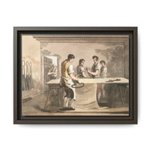 Illustration of the cloth dresser from The Costume of Yorkshire (1814) by George Walker - NOMADEN ART GALLERY
