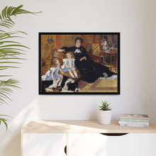 Madame Georges Charpentier (Marguérite-Louise Lemonnier, 1848-1904) y sus hijos, Georgette-Berthe (1872-1945) y Paul-émile-Charles (1875-1895) (1878) de Pierre-Auguste Renoir.