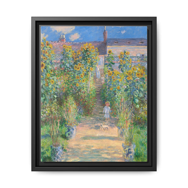 Claude Monet's The Artist's Garden at Vétheuil (1881) - NOMADEN ART GALLERY