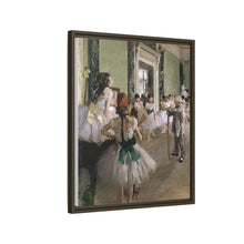 La clase de danza de Edgar Degas (1875) 