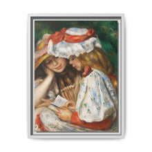 Two Girls Reading (c. 1890–1891) by Pierre-Auguste Renoir - NOMADEN ART GALLERY