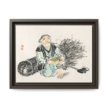 Smoking farmer with branches by Kōno Bairei (1844-1895) - NOMADEN ART GALLERY