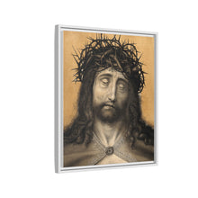 Christ as the Man of Sorrows. Colour lithograph by N.J. Strixner, 1818, after Q. Matsys.