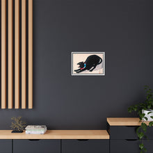 Black Cat Hissing 20th century print in high resolution by Hiroaki Takahashi