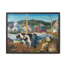 Ox Team, Wharf at Matinicus (1916) - NOMADEN ART GALLERY