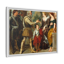 Henri IV Conferring the Regency upon Marie de' Medici (after Rubens) by Eugène Delacroix