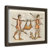 Hunter-Gatherer Mosaic: Vintage Encyclopaedia Art (1891)