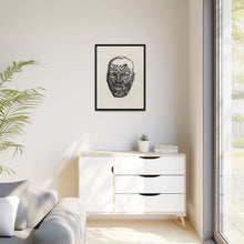 Ancient face from 19th Century Grammar of Ornament by Owen Jones. - NOMADEN ART GALLERY
