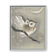 Long-eared owl in ginkgo (1900 - 1930) by Ohara Koson