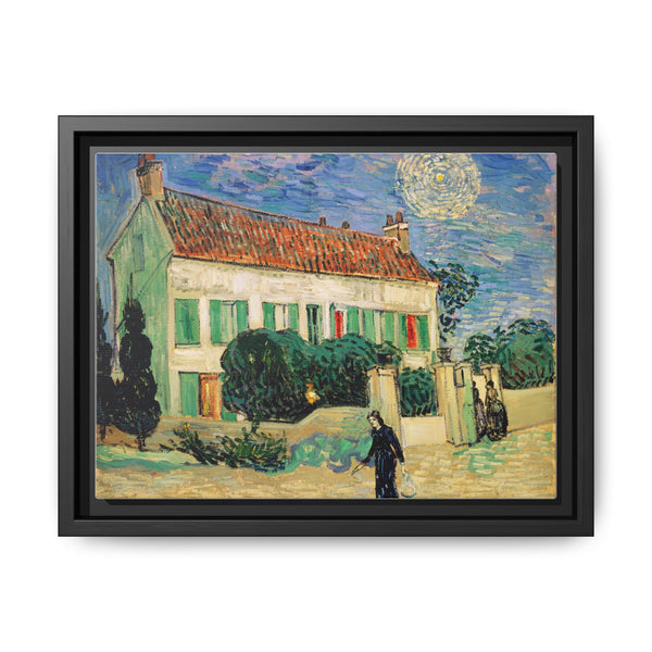 Vincent van Gogh's The White house night - NOMADEN ART GALLERY