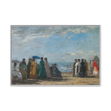 Claude Monet's The Beach at Trouville - NOMADEN ART GALLERY
