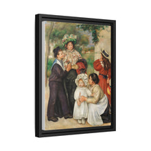La familia del artista (La Famille de l'artiste) (1896) de Pierre-Auguste Renoir. 
