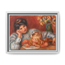 Writing Lesson (La Leçon d'écriture) (1905) by Pierre-Auguste Renoir. - NOMADEN ART GALLERY