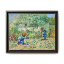 First Steps, after Millet (1890) by Vincent Van Gogh - Traditional Wall Art Print - NOMADEN ART GALLERY