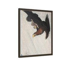 Eagle Flying in Snow (1933) by Ohara Koson