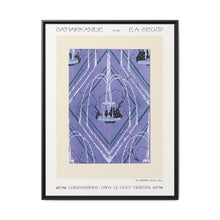 Art Deco fountain pattern pochoir print in oriental style. Original from our own 1914 edition of Samarkande - NOMADEN ART GALLERY