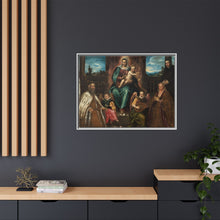 Doge Alvise Mocenigo and Family before the Madonna and Child (c. 1575) by Jacopo Tintoretto