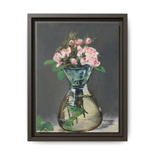 Moss Roses in a Vase (1882) by Edouard Manet. - NOMADEN ART GALLERY