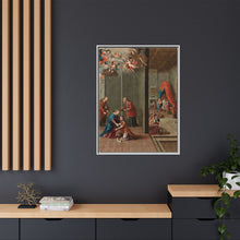 The Visitation and the Birth of Saint John the Baptist (La visitación y el nacimiento de san Juan Bautista) by Nicolás Enríquez