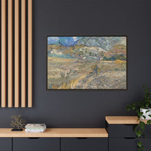 Vincent van Gogh's The Landscape at Saint-Rémy (Enclosed Field with Peasant) - NOMADEN ART GALLERY