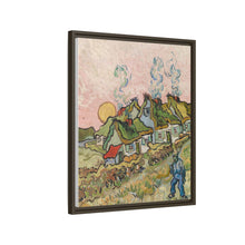 Houses and Figure by Vincent van Gogh - NOMADEN ART GALLERY