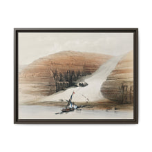 Excavated temples of Aboosimble (Abu Sunbul) Nubia illustration by David Roberts (1796–1864) - NOMADEN ART GALLERY