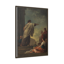 The Predication of Saint Paul by Joseph Benoiit Suvee