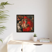 The circumcision of Christ. Oil painting after Hendrik Goltzius