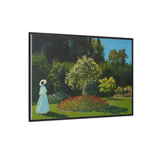Claude Monet's Lady in the garden (1867) - NOMADEN ART GALLERY