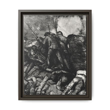 The charge, right detail, second state (1918) print in high resolution by George Wesley Bellows - NOMADEN ART GALLERY