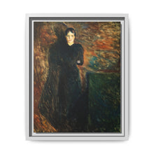 Lady in Black by Edvard Munch - NOMADEN ART GALLERY